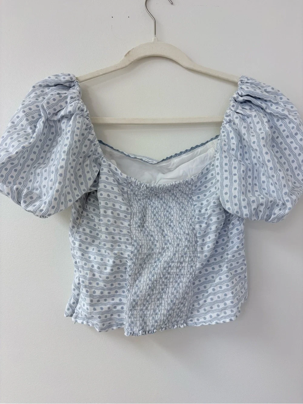Reformation marilla 100% linen top